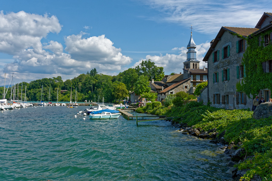 Bord du la Léman -Yvoire