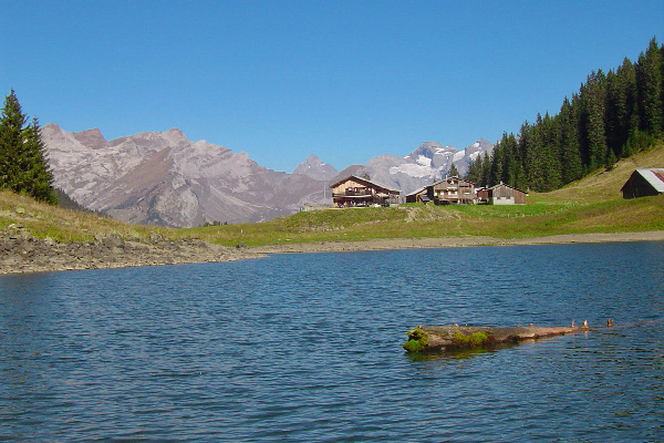 Samoëns-Le lac de Gers