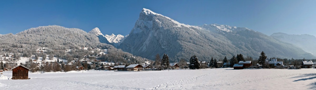 Samoens et le Criou en hiver