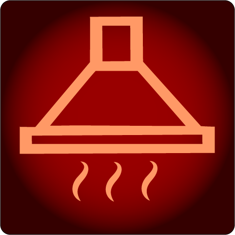 Extractor hood icon